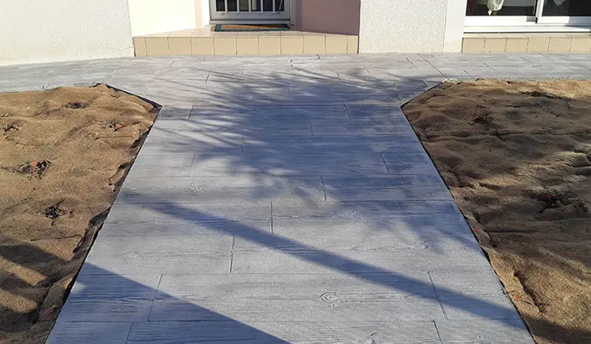 beton amprentat sibiu